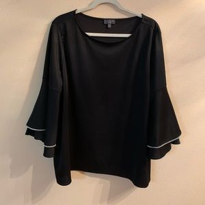 The Limited top with white trimmed bell sleeves.